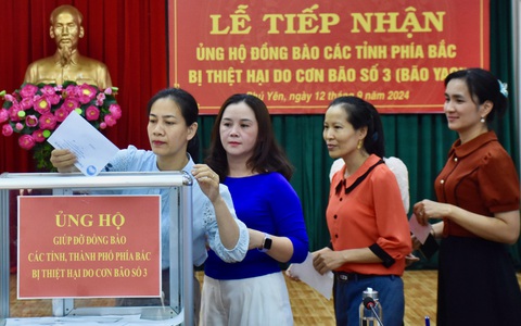 Một người dân Nha Trang nhờ Tuổi Trẻ chuyển 100 triệu đồng hỗ trợ đồng bào bão lũ miền Bắc
