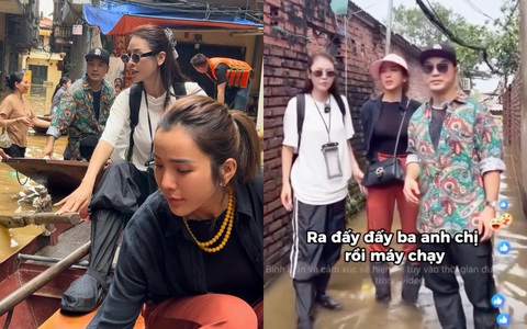 Ưng Hoàng Phúc kêu oan video ‘đứng lùi ra chỗ nước ngập sâu lên hình cho đẹp’