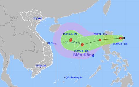 Bão số 4 có thể hình thành ngày 18-9, từ Quảng Ninh đến Bình Thuận phải theo sát diễn biến