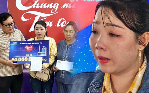 Chuyện cô gái mù chữ ủng hộ đồng bào 50 triệu lan tỏa mạng xã hội