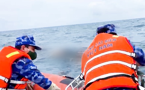 Tìm thấy thi thể một ngư dân trong vụ tàu cá bị tàu hàng đâm chìm ở vùng biển Côn Đảo