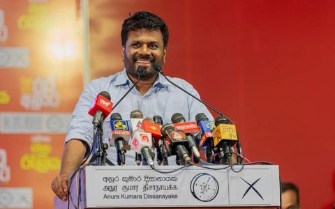 Tổng thống đắc cử Sri Lanka Anura Kumara Dissanayake là ai?