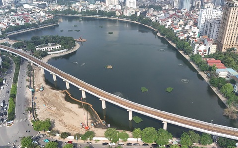 Sở Xây dựng Hà Nội nói gì vụ san lấp 6.500m² hồ Đống Đa,
nơi không được san lấp?