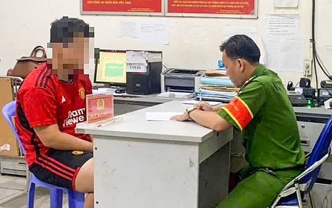 Xử lý thanh niên cầm xe trả nợ rồi hoang báo bị cướp