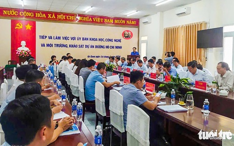 Đường Hồ Chí Minh qua Kiên Giang - Bạc Liêu có thể chậm tiến độ