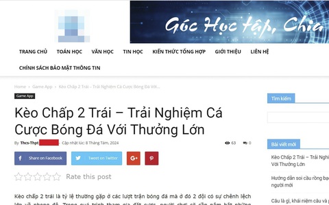 Chặn trục lợi bất chính trên các trang mạng