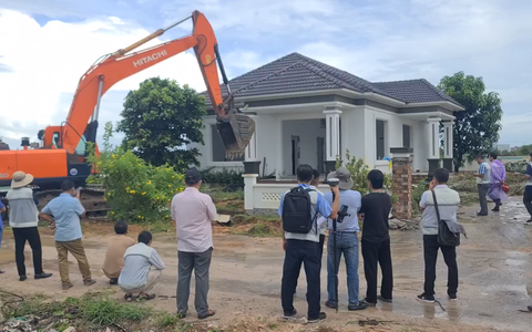 Phú Quốc tiếp tục cưỡng chế nhiều biệt thự xây trái phép