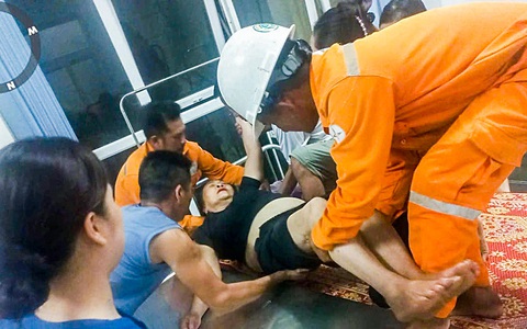 Công nhân Điện lực Bố Trạch cứu sống người bị điện giật đã ngừng thở