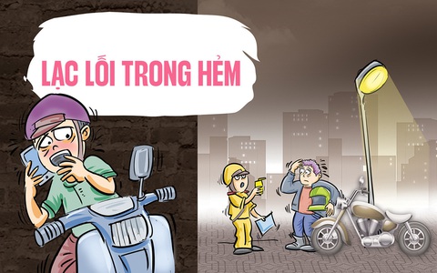Khi bợm nhậu lạc lối trong hẻm sâu