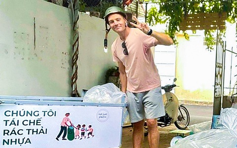 Frantz và giấc mơ hồi sinh cuộc đời mới cho rác nhựa