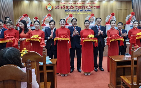 Xổ số Cần Thơ sử dụng lồng cầu điện tử thế hệ mới trung thực, minh bạch