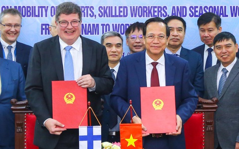 Ký kết mở cơ hội đi làm ở Phần Lan