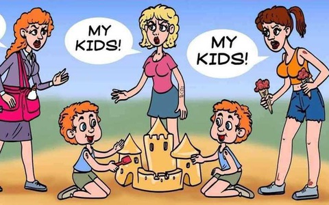 Ai là người mẹ của hai đứa bé?