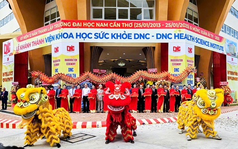 Khánh thành Viện Khoa học sức khỏe tại Trường đại học Nam Cần Thơ