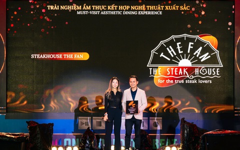 Nhà hàng Steakhouse The Fan đạt giải thưởng tại Flavors Awards 2024