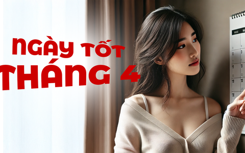 Ngày âm lịch hôm nay và ngày tốt trong tháng 4 năm 2025: Động thổ, cưới hỏi, xây nhà, khai trương