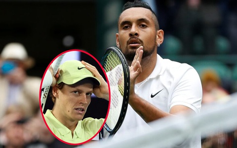 Kyrgios không ‘vừa mắt’ khi Sinner chỉ bị cấm 3 tháng vì doping