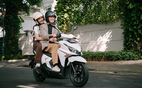 Yadea ra mắt xe máy điện giống Honda Vario, chạy tới 110km/sạc