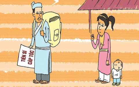 Đi kiếm bằng tiến sĩ vì thấy công việc không thuận lợi