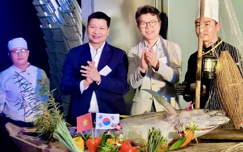 Tuy Hòa bắt tay với quận của Hàn Quốc tìm hướng xuất khẩu cá ngừ đại dương