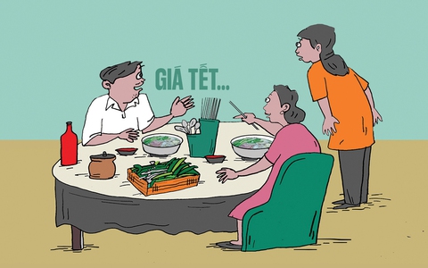 Giá cả: Ở trên này quen rồi!