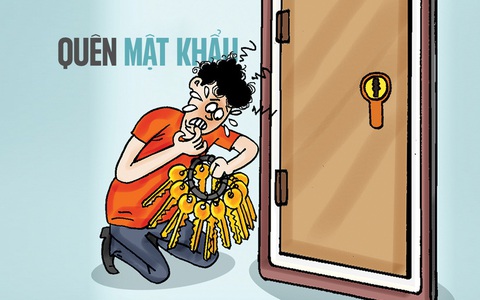 Sang chấn tâm lý vì quên mật khẩu