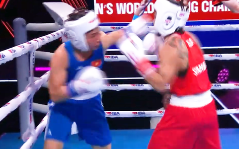Nữ võ sĩ Hà Thị Linh giành huy chương đồng boxing thế giới
