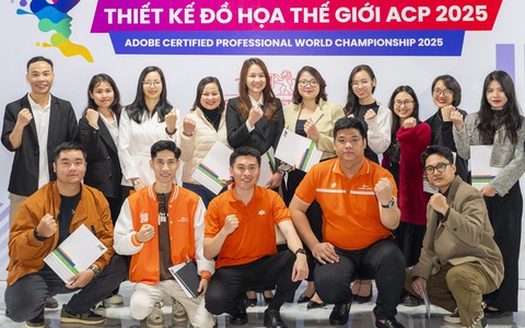 Các tài năng trẻ 'Photoshop' tranh vé thi Vô địch thiết kế đồ họa thế giới