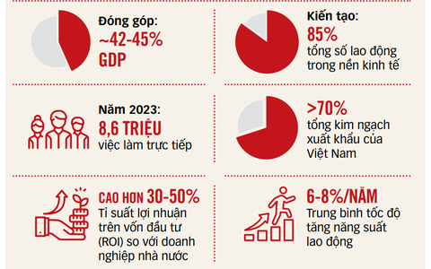Những con số về khu vực kinh tế tư nhân