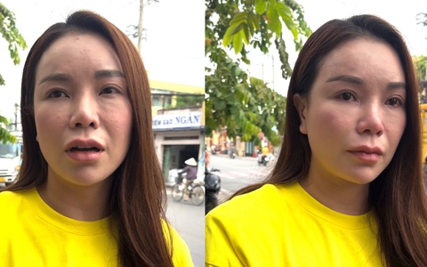 Trà Ngọc Hằng bật khóc, nói sốc vì bị cấm xuất cảnh