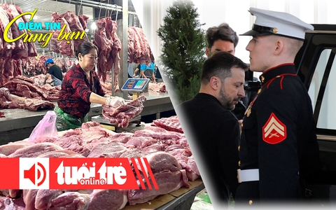 Điểm tin 18h: Giá thịt heo tăng nóng; Châu Âu khuyên Ukraine hàn gắn với Mỹ
