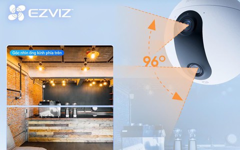 EZVIZ - giải pháp giám sát an ninh cho quán cà phê