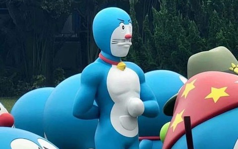 Ảnh vui 21-3: Phiên bản Doraemon vạm vỡ hút mắt người nhìn