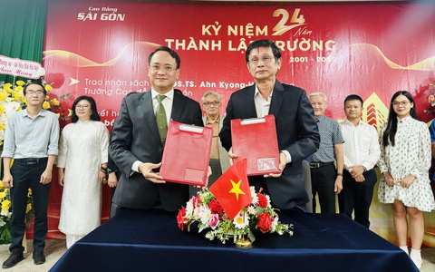 Báo Tuổi Trẻ hợp tác đào tạo với Trường cao đẳng Sài Gòn
