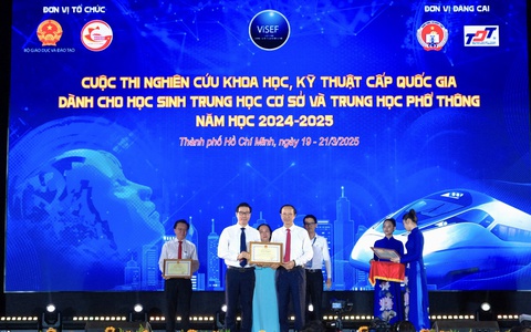 TDTU đăng cai tổ chức thành công cuộc thi KHKT Quốc gia 2025
