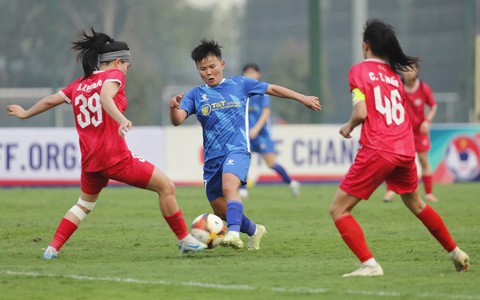 Tuyển thủ Việt Nam lập hat-trick ngày ra quân giải nữ Cúp quốc gia 2025