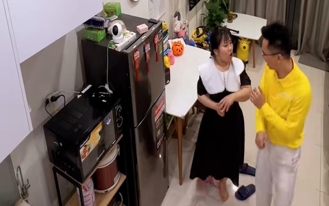 Vợ nổi cơn thịnh nộ khi chồng khen tăng cân