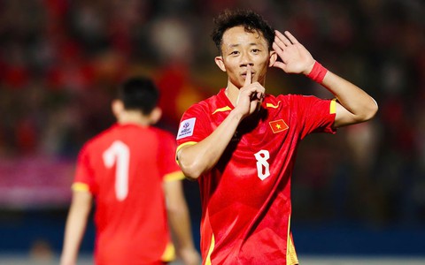 Bảng xếp hạng vòng loại Asian Cup 2027: Tuyển Việt Nam tạm dẫn đầu bảng F