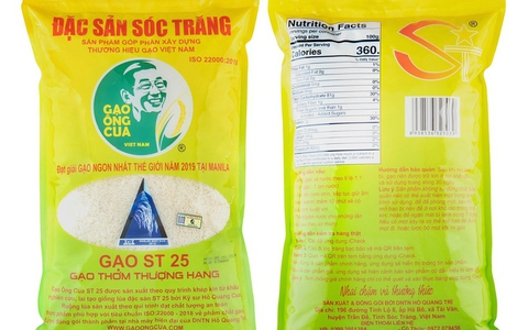 'Áo giáp' cho gạo Việt