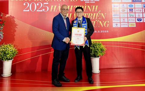 Lúa Vàng Việt đạt danh hiệu Hàng Việt Nam chất lượng cao 3 năm liên tiếp