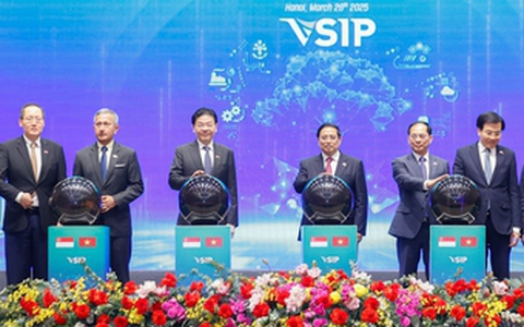 Khởi công Khu công nghiệp VSIP ở tỉnh Thái Bình