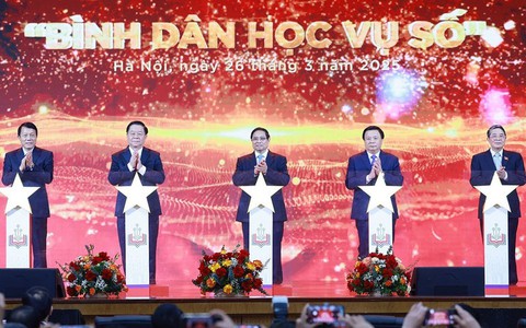 Ra mắt nền tảng 'Bình dân học vụ số'
