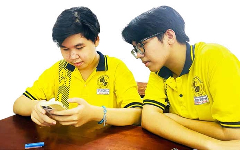 Học sinh làm ứng dụng sáng tác đờn ca tài tử