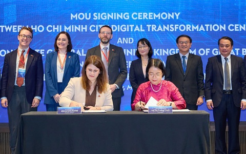 TP.HCM tăng cường hợp tác với Anh về khoa học công nghệ, đổi mới sáng tạo