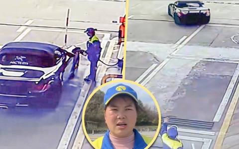 Tài xế lái xe Porsche tiền tỉ nhưng quỵt tiền xăng, nhân viên trạm xăng phải 'gánh còng lưng'