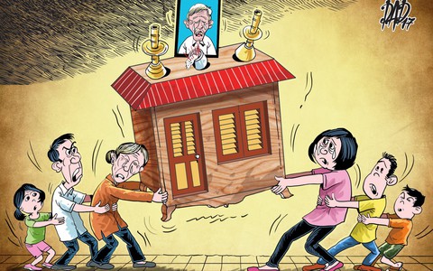 Trần ai như... chia di sản thừa kế