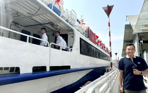 Thời tiết xấu, tàu cao tốc từ trung tâm TP.HCM đi Côn Đảo phải tạm ngưng