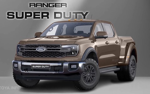 Ford Ranger sắp ra mắt bản mới: Chuyên chở nặng, ngang hẳn F-150
