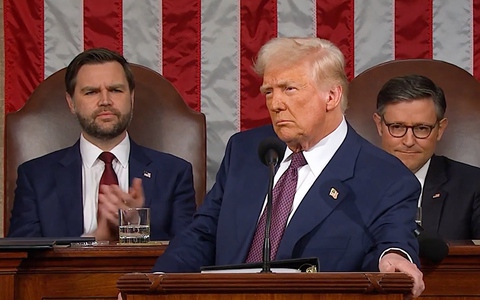 Bài phát biểu dài nhất với nhiều nội dung đáng chú ý của ông Trump tại Quốc hội