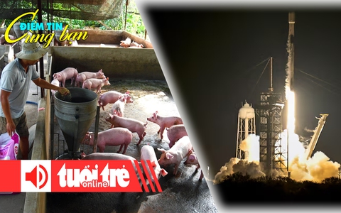 Điểm tin 8h: Giá thịt heo sẽ sớm 'hạ nhiệt'; Thêm tàu đổ bộ của Mỹ đáp xuống Mặt trăng
